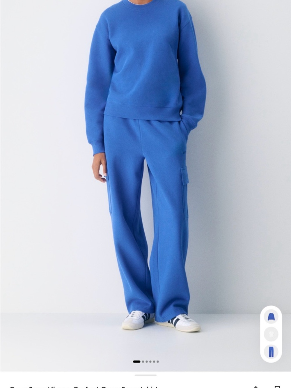 Aritzia TNA Cozy Fleece Boyfriend Crew